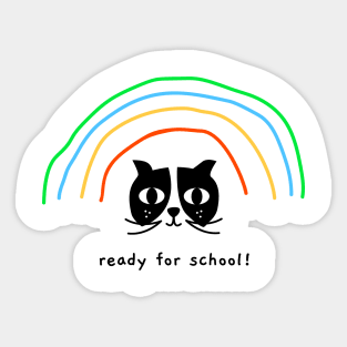 Ready for School Sticker